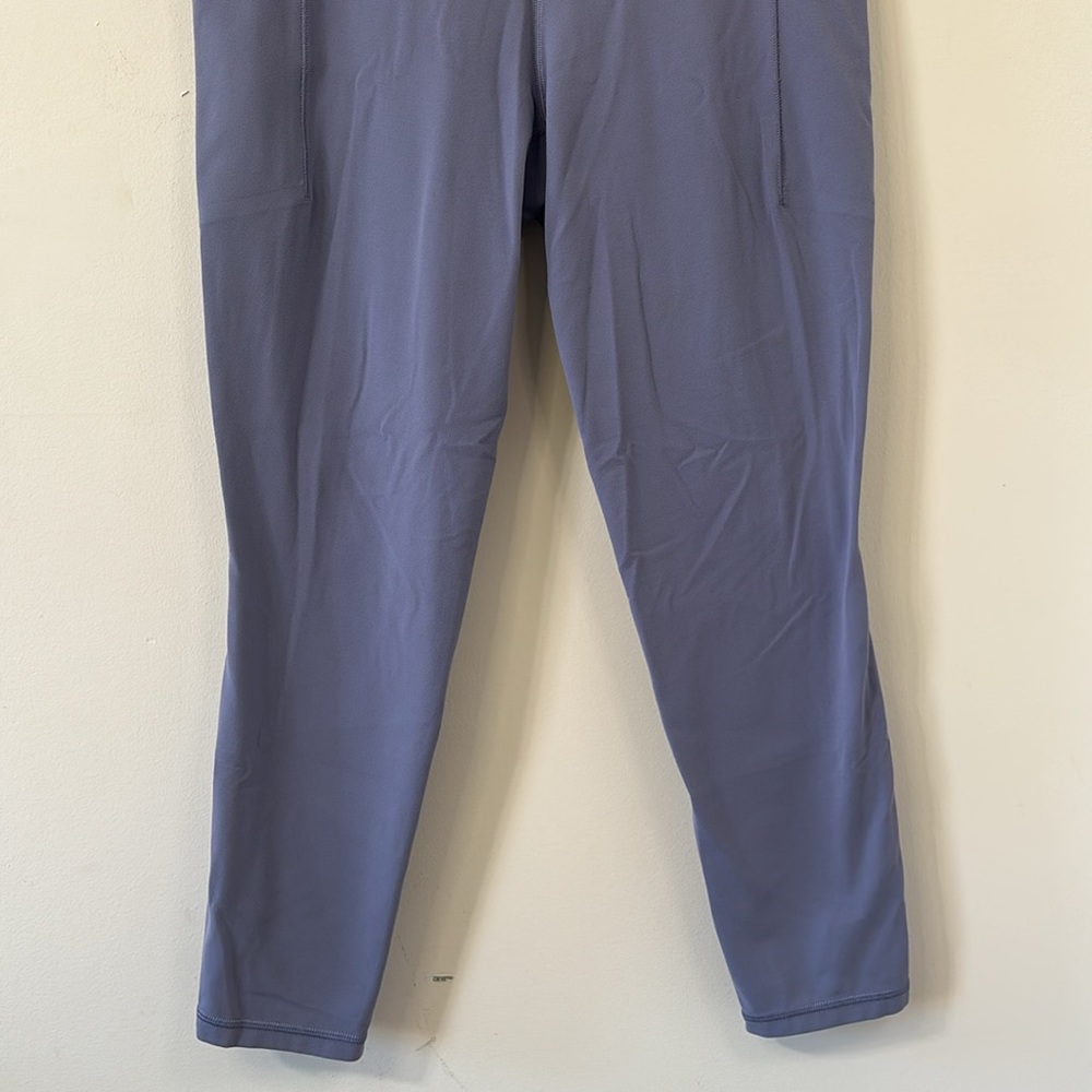 Athleta Salutation Stash High Rise 7/8 Legging Shadow Blue Size Large - Picture 5 of 11